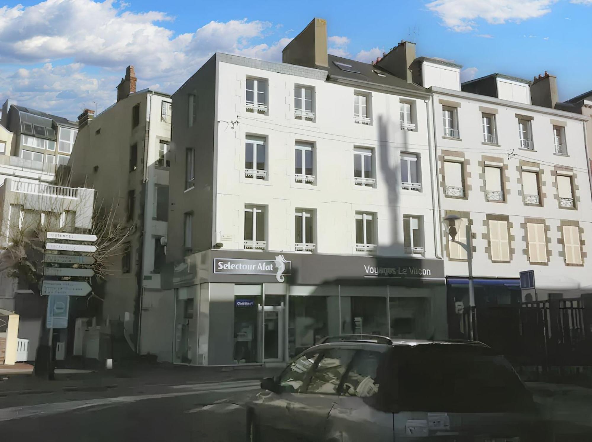 Appartement Moderne A Granville 55 M² Vue Sur Mer Buitenkant foto
